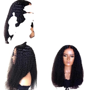 Extensions de cheveux humains Remy bouclés en mèches, cheveux de temple d'Inde du Sud, doux, 100% vierges non traités, meilleur prix - Product Image 1