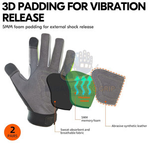 Gants de mécanicien de qualité supérieure avec une construction durable pour les tâches professionnelles d'atelier et de maintenance - Product Image 2