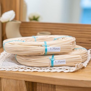 Raw weaving material undyed <b>rattan</b> <b>cane</b> pith coil durable natural handicraft materials good quality - Product Image 1