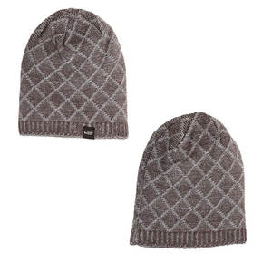 Gorros de punto impresos más vendidos en línea para hombres y mujeres, gorros de tela 100% acrílica. - Product Image 6