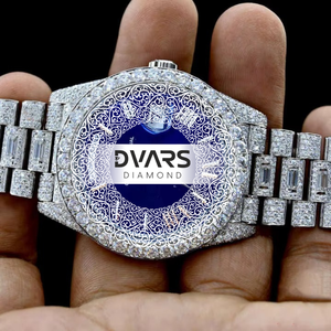 Reloj de Pulsera Automático de Lujo Timeless Premium Elite, Acero Inoxidable, Diamante Moissanite Color D VVS1, Cristal de Zafiro - Product Image 4