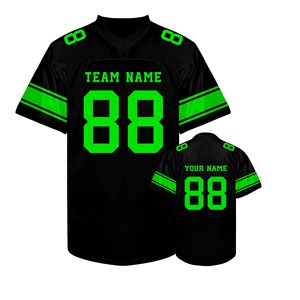 Premium American Football team jersey Polyester Mesh Private Label Sportswear Vinyl Print Fast Delivery - Product Image 1