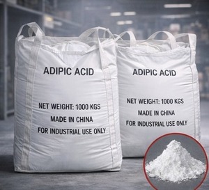 Ácido Adípico (Huali) Grado Industrial 99.8% de Pureza Polvo Cristalino Blanco AA-01 CAS No. 124-04-9 Número EINECS 204-673-3 para Nylon - Product Image 2