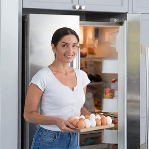 Wood <b>Egg</b> Rack with <b>Eco</b>-Friendly Design Dishwasher & Freezer Safe for <b>Egg</b> Stirring - Product Image 6