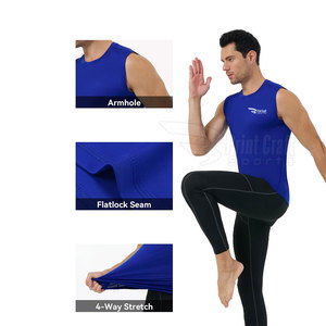 เสื้อรัดรูปแขนกุดระบายอากาศ - Product Image 4
