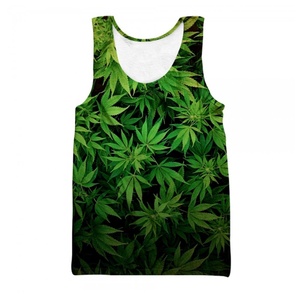 Camiseta Deportiva sin Mangas para Hombre, de Secado Rápido, 100% Poliéster, Estilo Urbano, con Logotipo Personalizado al por Mayor de Tenetsports - Product Image 1