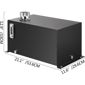 Tanque de Combustible Hidráulico de Acero de 10 Galones de Alta Resistencia, Reservor de Transferencia de Gasolina, Nuevo Producto con Piezas Hidráulicas - Product Image 3