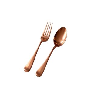 Wholesale Copper Rose <b>Gold</b> <b>Spoon</b> Set Modern Tableware Kitchen Cutlery Dinnerware Coffee Tea <b>Spoon</b> - Product Image 6
