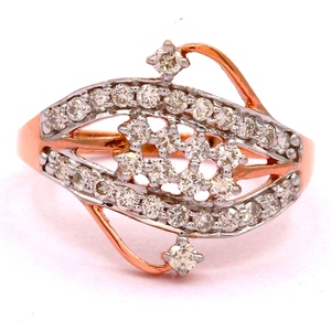 Djewels Lab Grown Diamond Classic Women's Anniversary <b>Ring</b> 14K Solid Gold Brilliant Cut IGI INGEMCO Certified <b>Resizable</b> - Product Image 1