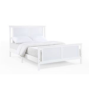 Lit Connelly entièrement en bois en combinaison de couleurs blanc/gris Rockport - Product Image 3