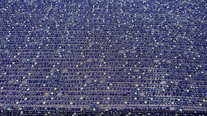 ผ้าทูลล์ประดับลูกปัด ปักมืออย่างหรูหรา ประดับเลื่อมตาข่าย สำหรับชุดแต่งงานโอตกูตูร์และนักออกแบบชุดเจ้าสาว - Product Image 4