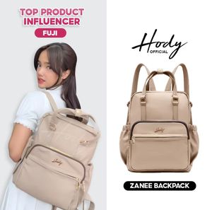 Hody Women's Mini Waterproof Laptop Backpack ZANEE <b>BAG</b> Synthetic Leather Premium Satin Lining College Daily Use Zipper Closure - Product Image 6