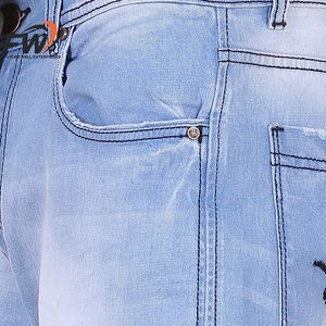 Jeans de mezclilla vintage de corte holgado y oversize al por mayor OEM, pantalones vaqueros de cintura media con lavado de color, pantalones vaqueros con MOQ bajo - Product Image 6