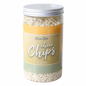 Chispas de Chocolate Blanco Compuesto al por Mayor, Cacao 1KG, para Uso en Panadería, Galletas, Bizcochos, HALAL, OEM/ODM, Envío Global, Precio Competitivo - Product Image 1