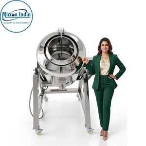 Micron India Máquina Tostadora Rotatoria Automática de Servicio Pesado para GLP, Diseño de Acero Inoxidable, para Tostar Nueces, Semillas y Café, con Papel de Vidrio, 440V - Product Image 4