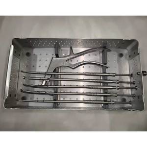 Azicon's 360° Rotating Kerrison Bone <b>Punch</b> Fully Detachable Shaft <b>Set</b> Spinal Decompression Cervical Lumbar Laminectomy Tool Kit - Product Image 2
