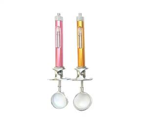 Jeringa Dental Manual Autoclavable, Reutilizable, Esterilizada, Recta, de Acero Inoxidable, para Cirugía Dental, Shuja Surgico - Product Image 4