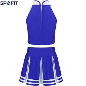Meilleurs ensembles d'uniformes de cheerleading pour femmes, personnalisés, en gros, dernier design, transfert thermique, 100 % polyester, haute qualité - Product Image 4