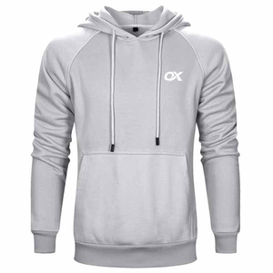 Sweat-shirts en polaire personnalisés avec logo, légers, de haute qualité, unis, sans motifs, pour hommes. - Product Image 5
