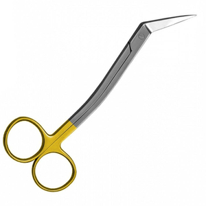 กรรไกรผ่าตัดแบบตรงและแบบโค้ง ปลายแหลมและปลายทู่ สำหรับเย็บเยื่อพรุนตา ทำจากเหล็กกล้าไร้สนิม - Product Image 5