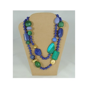 Collar de Resina con Diseño Abstracto de Paz, Joyería Premium Hecha a Mano, Accesorios de Moda, Estilo Lindo para Mujer, Regalo con Cuentas - Product Image 1