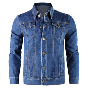 Veste en jean élégante pour homme, matière de qualité supérieure, coupe moderne, idéale pour les voyages, les tenues de bureau ou un usage confortable toute l'année. - Product Image 5