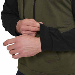 Custom Design Multi-Color Hoodie for Men XL Size Pullover with Half Zipper Quick Dry Fleece Made From 100% Cotton hoodies - Product Image 2