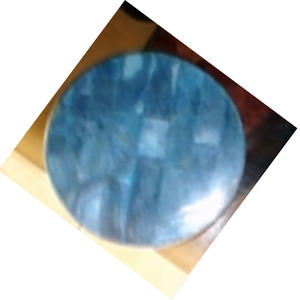 Vaisselle en verre mosaïque, motif mosaïque blanc, taille 10 cm - Product Image 3