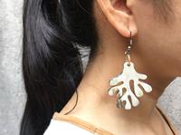ZONE ARTISANALE Boucles d'oreilles rustiques faites à la main en corne de buffle, forme naturelle, bijoux modernes pour Noël, mariage, entreprise, maison, Uttar