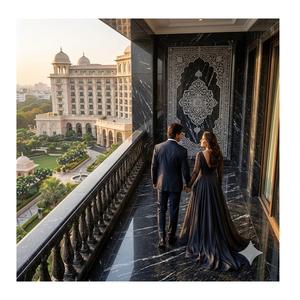 Suministro Directo de Fábrica, Granito Negro Ola del Océano en Losas Grandes para Islas de Cocina, Barras y Mostradores de Recepción, Disponible para la Venta - Product Image 1