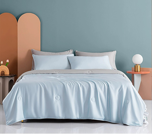 Poliestere <span class=keywords><strong>leggero</strong></span> <span class=keywords><strong>piumino</strong></span> di raffreddamento per l'estate trapunta lavabile con doppio lato freddo fresco come il gelato per uso domestico o Hotel - Product Image 5