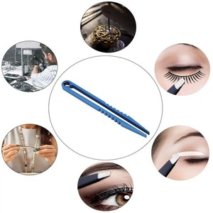 1pc <b>Mini</b> Titanium Alloy Tweezers Kit for Outdoor Travel Industrial Titanium Tweezers for EDC and Multipurpose Use TC4 Titanium - Product Image 3