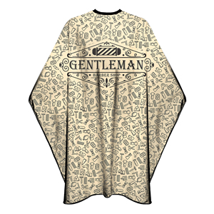 ผ้าคลุมตัดผมสำหรับร้านเสริมสวยมืออาชีพ ลายหัวกะโหลกทันสมัย ผ้ากันเปื้อนช่างตัดผม กันน้ำ ผ้าคลุมตัดผม - Product Image 6