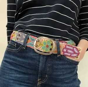 Ceinture brodée de qualité supérieure à prix abordable, élégante ceinture de taille pour femme, idéale pour les robes sari et les occasions festives, par M/S SHAAD HANDICRAFTS Needlework - Product Image 4