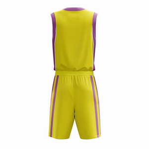 Ensemble de maillot de basket sans manches vert avec bordure bleue et blanche, uniforme respirant en polyester pour adultes, tenue d'équipe unisexe - Product Image 4