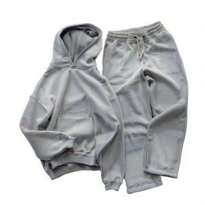 New Winter Casual Hooded Printed Acid Wash Drawstring Solid Lightweight 2-Piece Tracksuits 100% Cotton From Pakistan Low Price - Product Image 6