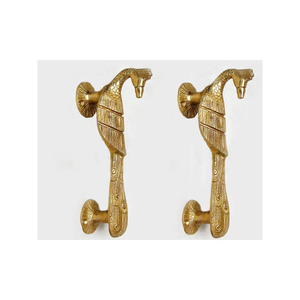 Fish Design <b>Gold</b> Handle Cute Unique Metal Handle Fun Stylish Handle for Kids Room Doors Cabinets and Furniture Use From India - Product Image 5