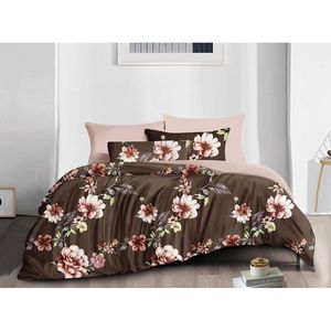 Romantic 4-Pc Cotton <b>Comforter</b> <b>Set</b> Standard Size Bedding with Stylish Features for Hotel or Home Use - Product Image 1