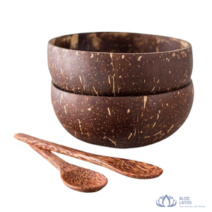 [HOT SELLING] Handcrafted Coconut Shell Bowl Eco Friendly Lightweight Modern Design Serving Dish Plate Hotel Cafe Home <b>Decor</b> - Product Image 1