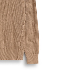 Suéter de Mujer con Logotipo Personalizado, de Nailon/Acrílico, Jacquard, Liso, con Patrón Geométrico, Cuello Redondo, Estilo Casual para Otoño - Product Image 6