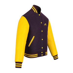 Veste de sport en cuir pour homme avec logo personnalisé OEM, style streetwear, pour l'hiver, à bas prix - Product Image 5