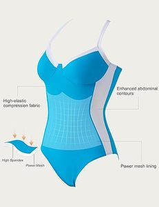 ชุดว่ายน้ำกีฬาแห้งเร็วแบบยืดหยุ่นสูง ไม่มีแขน สำหรับผู้หญิง - Product Image 2