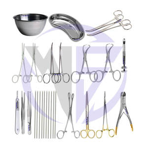 Juego de Instrumentos Quirúrgicos Abdominales Ginecológicos y Obstétricos Profesionales de 9 Piezas, de Acero Inoxidable Wenquar - Product Image 6