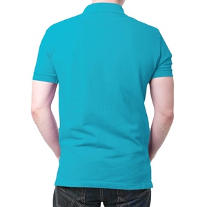 Polo de manga corta para hombre, camisa 100% de algodón a la moda, lisa, teñida, a la moda, diseño personalizado de primera calidad, venta al por mayor - Product Image 5