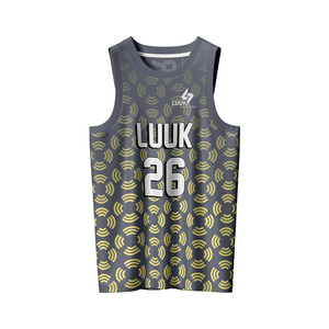 ชุดยูนิฟอร์มบาสเก็ตบอลแบบกลับด้านได้ พิมพ์ลายด้วยความร้อน ขนาดพลัสไซส์ ระบายอากาศได้ดี ผลิตจากโพลีเอสเตอร์ 100% คุณภาพสูง ป้องกันแบคทีเรีย - Product Image 2