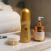Crème de massage hydratante éclaircissante en roll-on Soin anti-rides Soutien de l'élasticité Contour de la zone Y 50ml