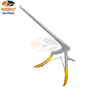 JACKBILLY Instrumento Quirúrgico Kerrison Rongeur de Acero Inoxidable de Alta Calidad, Punzón de 40 Grados con Mordida Hacia Adelante, Placa Fina de 6mm - Product Image 6
