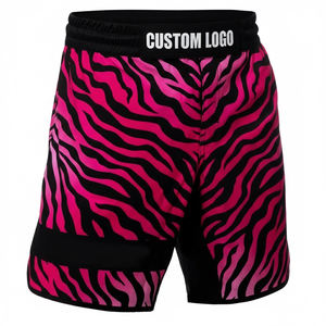 Buen Proveedor, Servicio OEM ODM, Pantalones Cortos de MMA/Boxeo Ultraligeros, Reforzados, Estampados, 100% Poliéster - Product Image 1