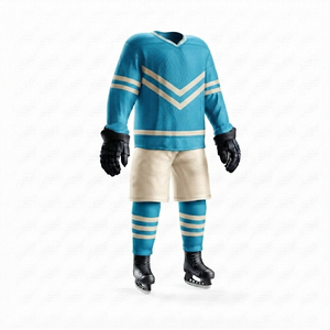 Ice Hockey Uniform Advanced Team Apparel Full Sublimation Jersey And Pants Comfortable <b>Athletic</b> Wear For Practice Championship - Product Image 4