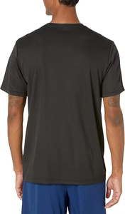 เสื้อยืดสำหรับผู้ชาย Active Performance Tech มีจำหน่ายในไซส์ใหญ่พิเศษ สีดำ แบรนด์ Wardrobe เสื้อยืดผู้ชาย - Product Image 4